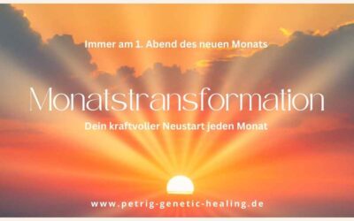 Monatstransformation: Dein kraftvoller Neustart jeden Monat